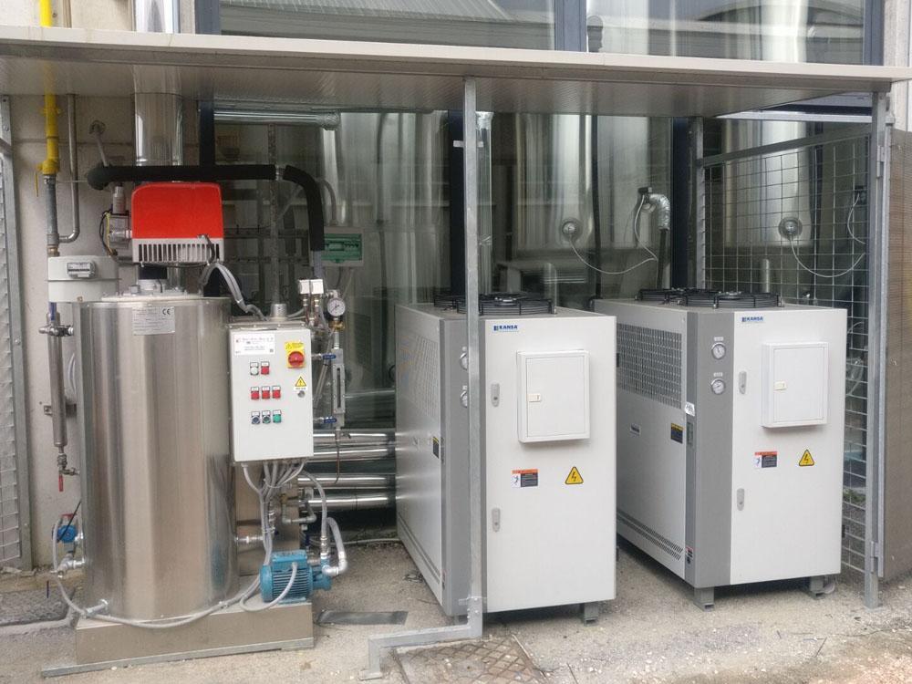 Glycol Chiller in Distillery